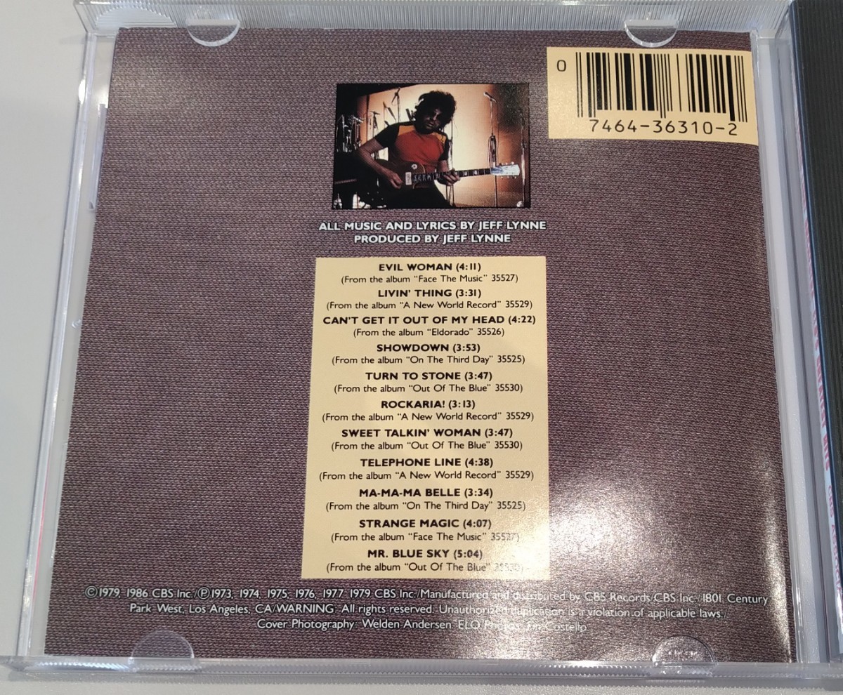 Electric Light Orchestra ELO's Greatest Hits 旧規格輸入盤中古CD e.l.o. グレイテスト・ヒッツ best ベスト jeff lynne ZK36310の画像4