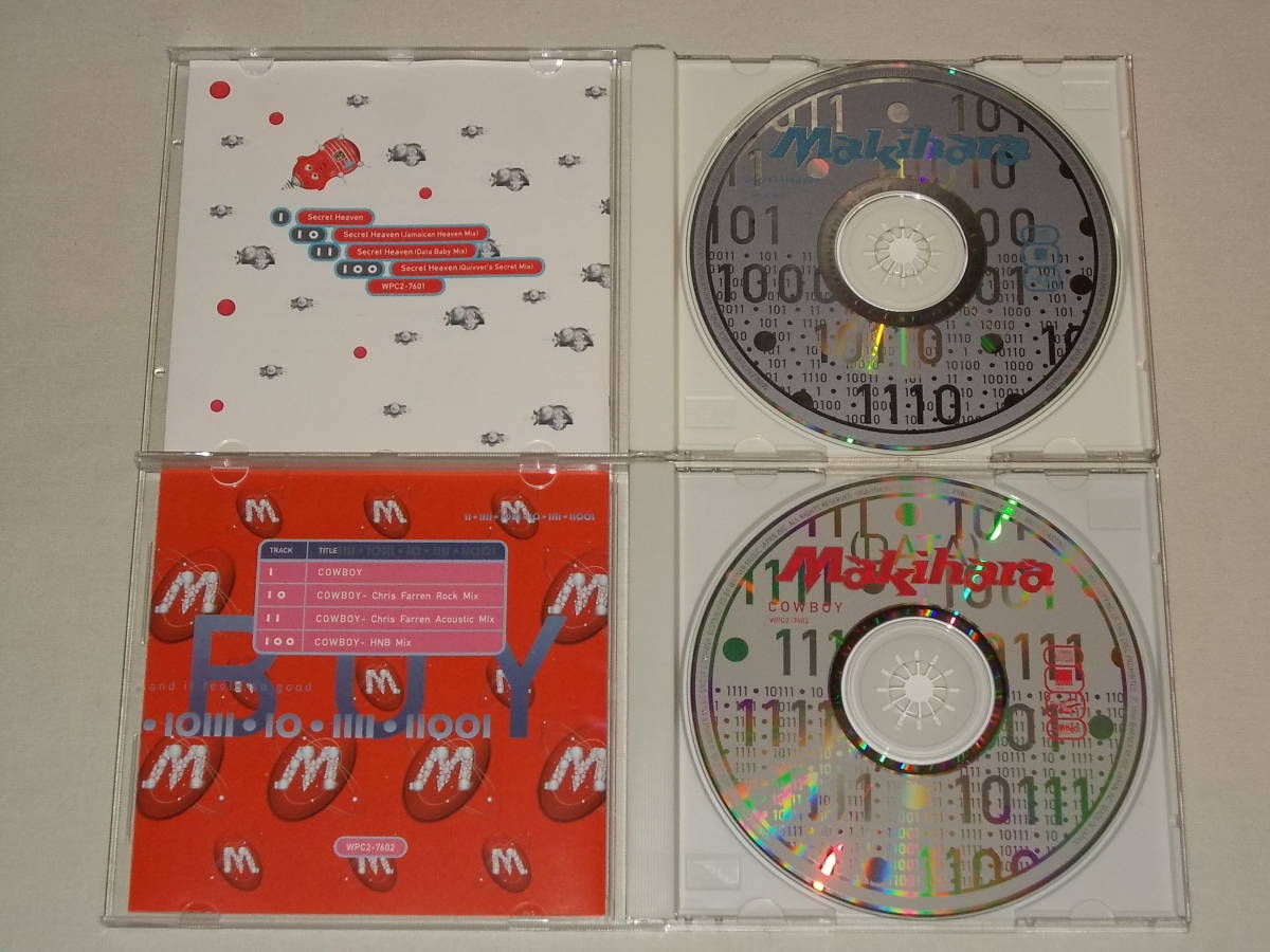 MAKIHARA(槇原敬之)/CD4枚 Ver.1.0E LOVE LETTER FROM THE DIGITAL COWBOY+LOVE CALLS FROM THE DIGITAL COWGIRL+SECRET HEAVEN/アルバム_画像4