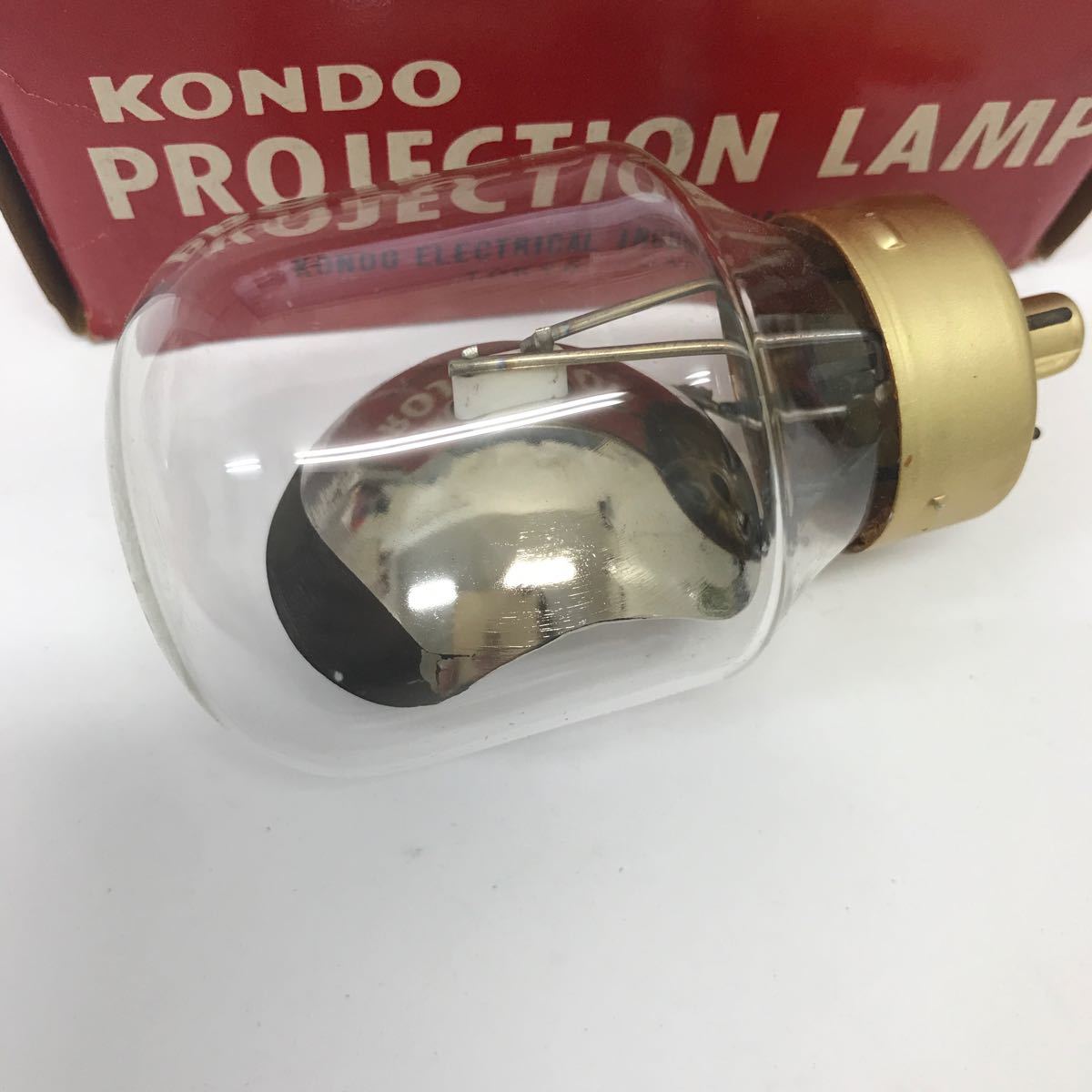 34831 1226Y 未使用長期保管品　KONDO PROJECTION LAMP 動作未確認_画像3