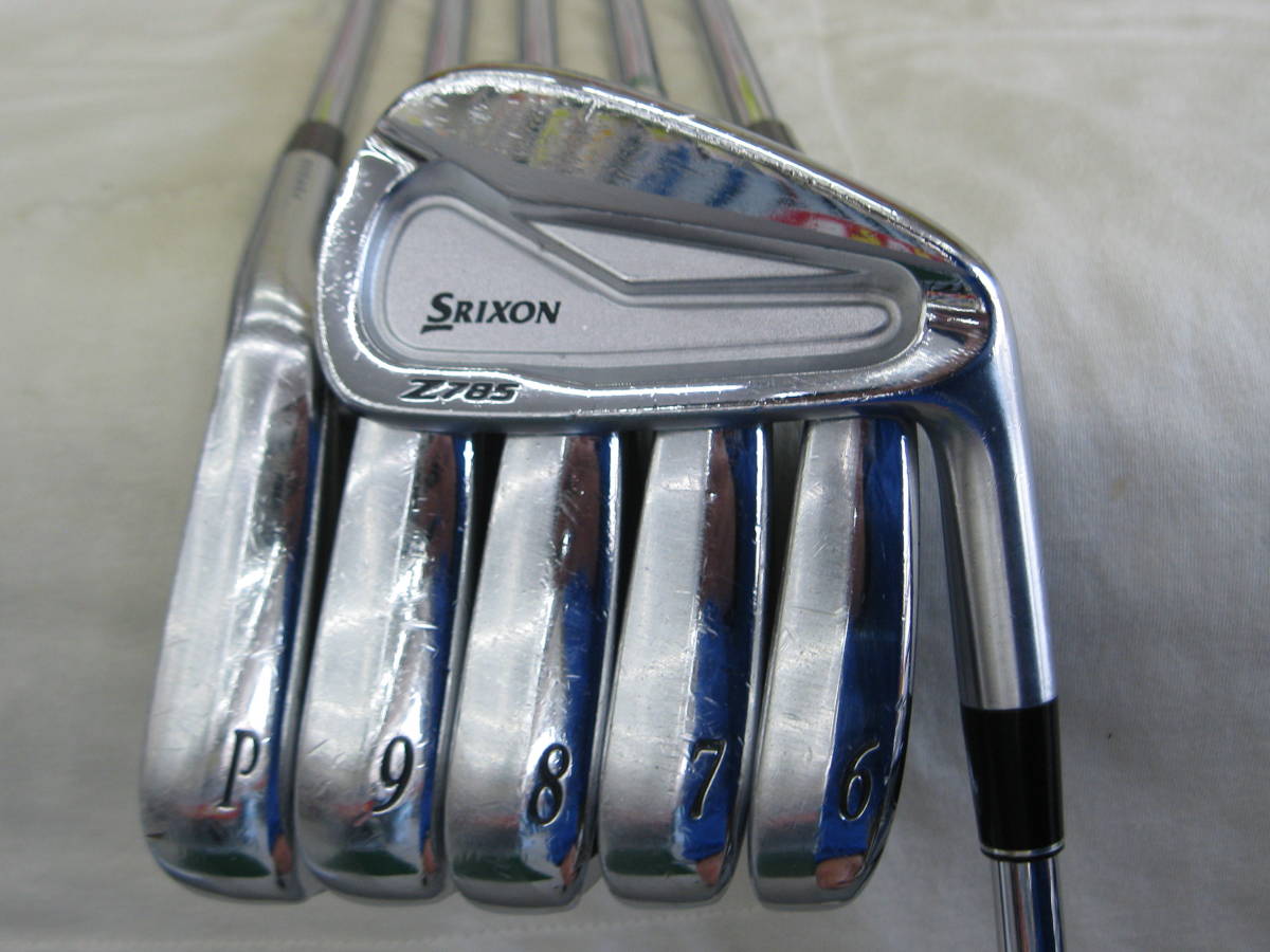 ＠中古処分 ダンロップ 2018年 SRIXON スリクソン Z785 アイアン 6本 NSプロ950GH D.S.T スチール（S）_画像1