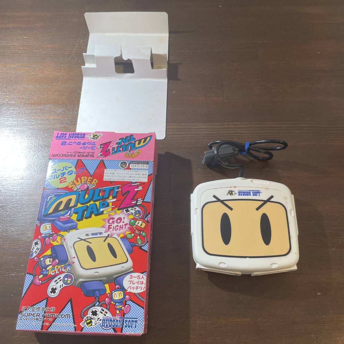 スーパーファミコン ボンバーマンスーパーマルチタップ２_画像2