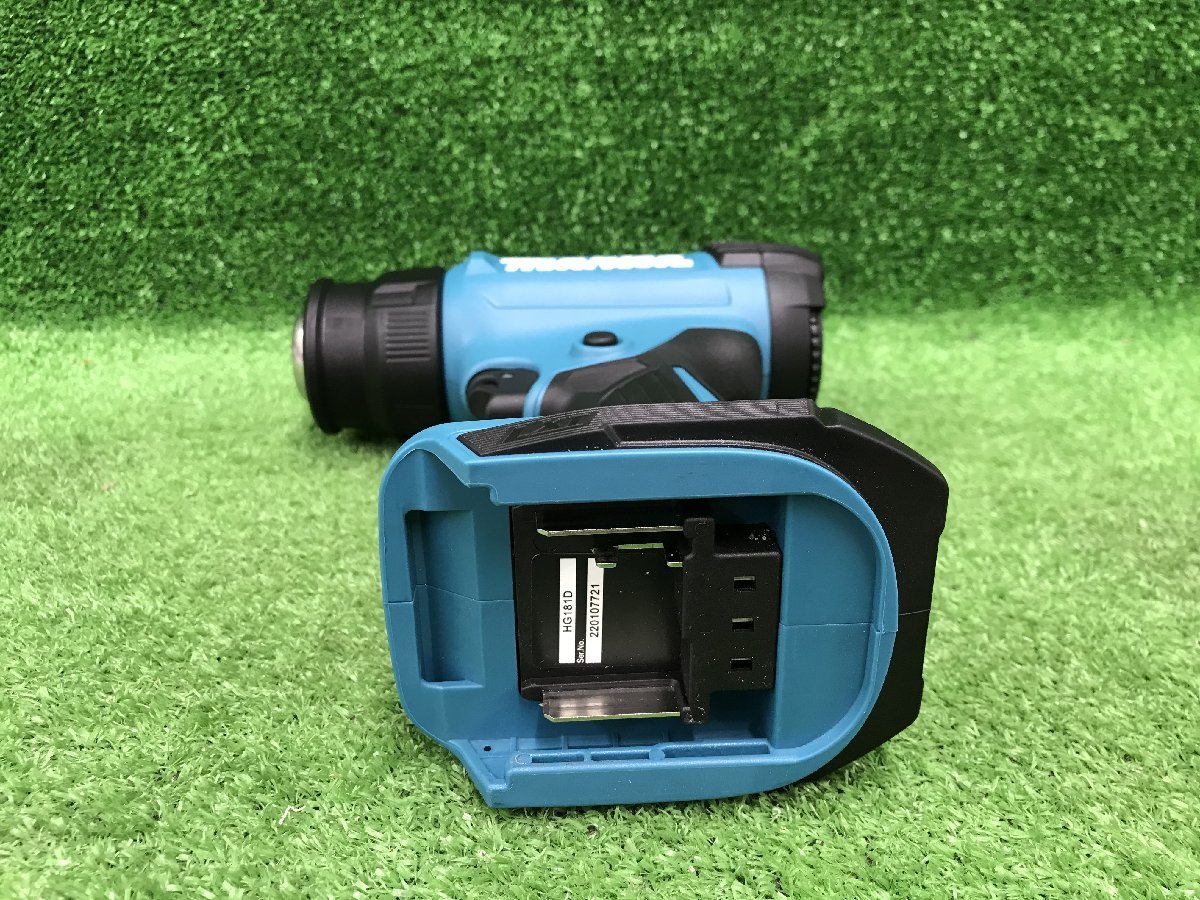 【中古品】 makita(マキタ) 18v充電式ヒートガン (本体/ケースのみ) HG181DZK ITCTMPH6QAKC_画像3