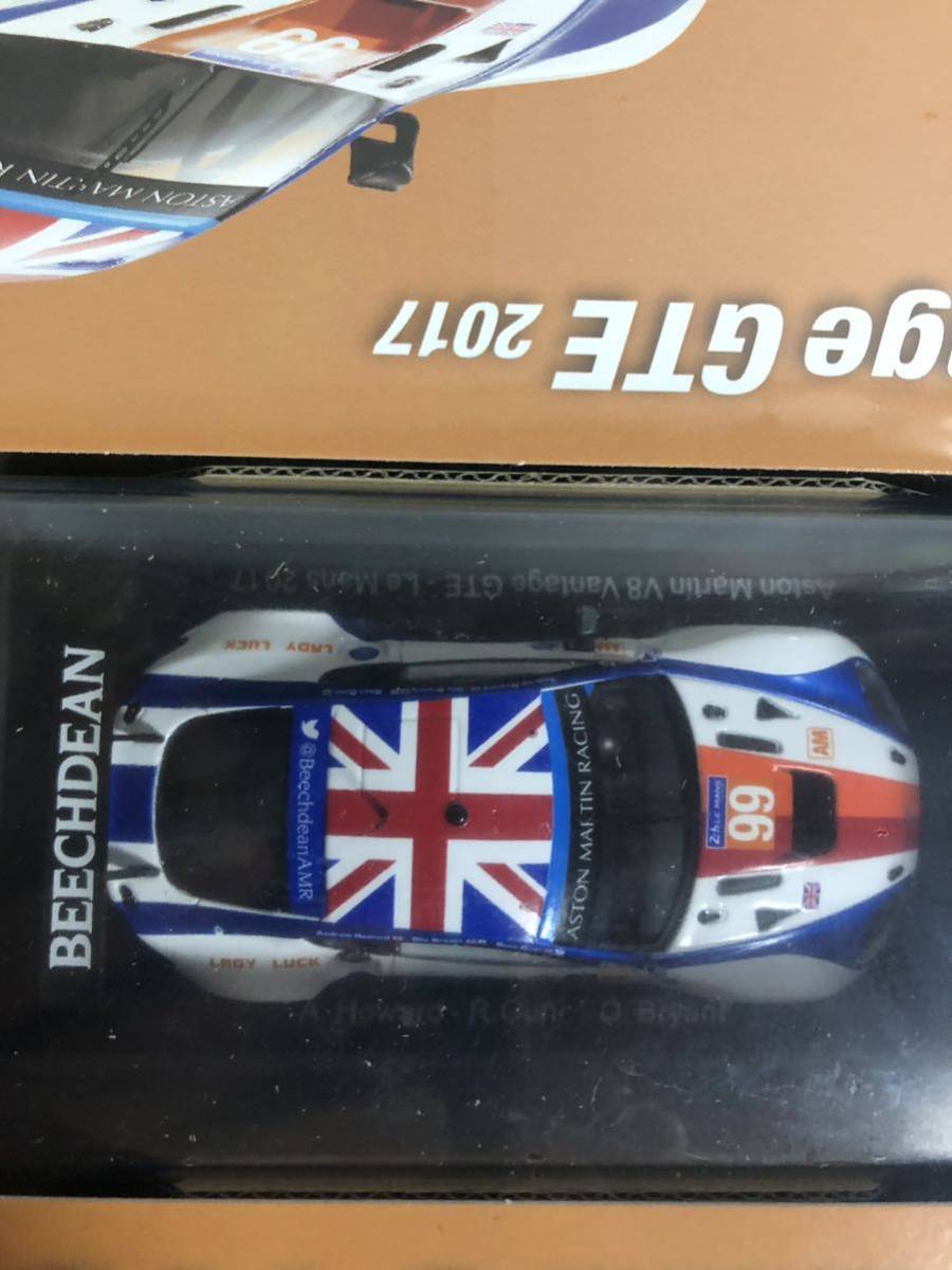 【新品未開封品】ル・マン24時間レース カーコレクション No.71 Aston Martin V8 Vantage GTE ミニカー 1/43 スパークの画像10