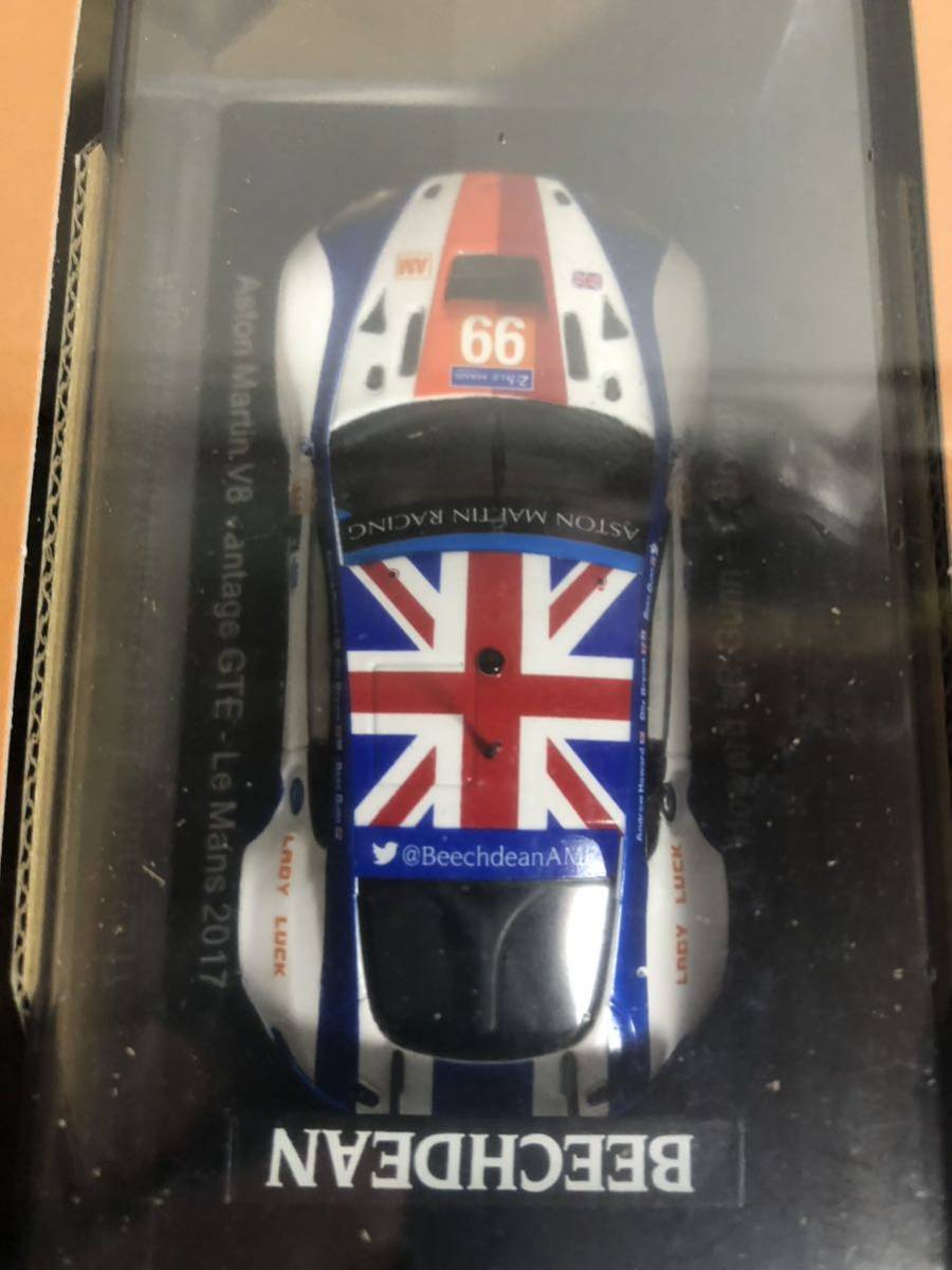 【新品未開封品】ル・マン24時間レース カーコレクション No.71 Aston Martin V8 Vantage GTE ミニカー 1/43 スパークの画像8