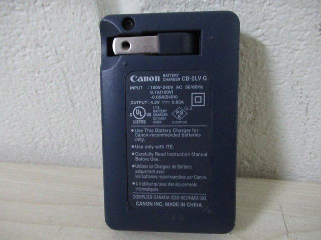 Canon キャノン 充電器 BETTERY CHARGER CB-2LV (A-5)