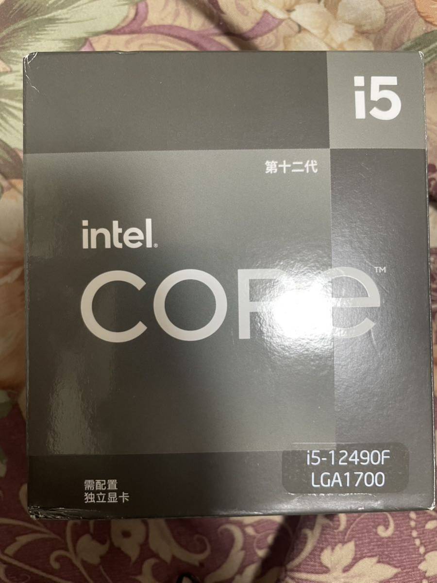Intel Core i5 12490f インテル LGA1700 CPU