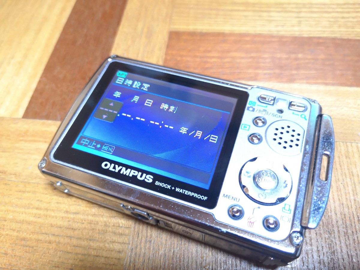 オリンパス　μ725sw 動作確認済み　防水デジカメ　OLYMPUS_画像4