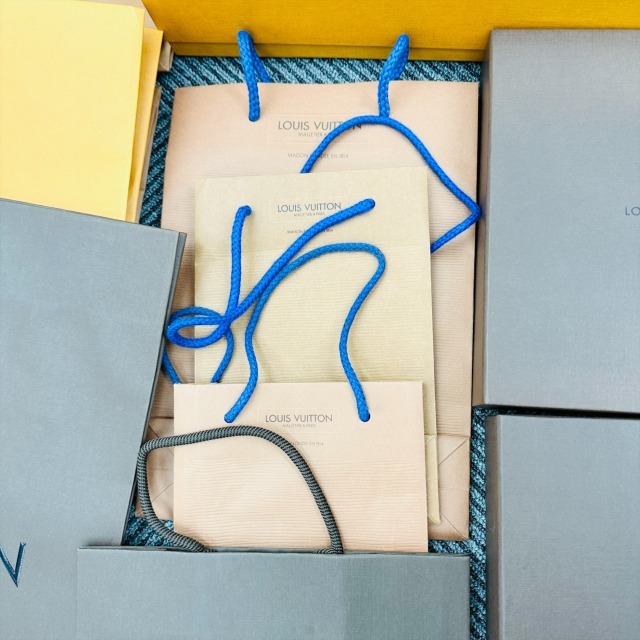 Louis Vuitton 箱 紙袋まとめ 大小 13点 ブランド紙袋 ショッパー ショップバッグ 1円出品 ファッション 小物 かわいい 便利 買い物 1960-bの画像5
