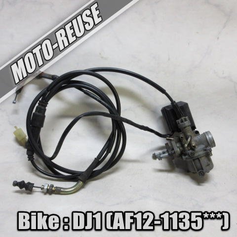 □【DJ-1 DJ1 AF12】純正キャブレター　スロットルワイヤー付「PA 04J」□K38911_画像1