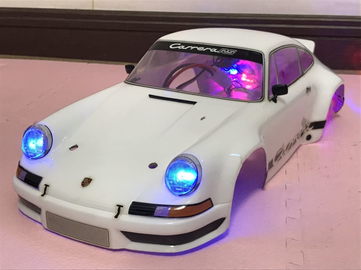 送料無料 Mシャーシ用 HPI ポルシェ 911 カレラ RS ホワイト LED 送料無料 Mシャーシ用 HPI ポルシェ 911 カレラ RS ホワイト LED