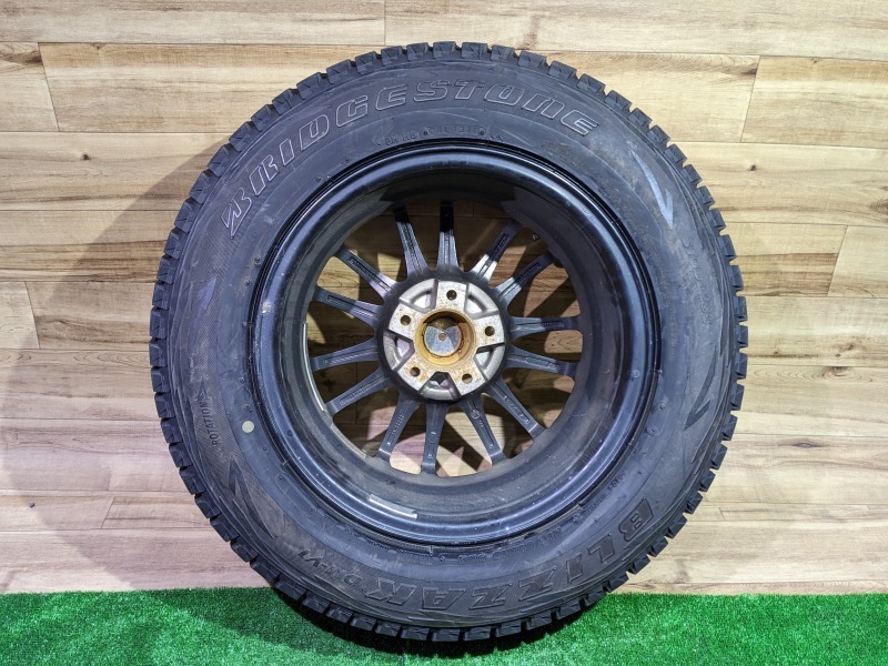 2018年 スタッドレス BRIDGESTONE BLIZZAK DM-V1 215/65R16 98Q ZACK 16 6.5J +35 PCD114.3 5H アルファード ヴェルファイア CH-R 等 D478_画像7