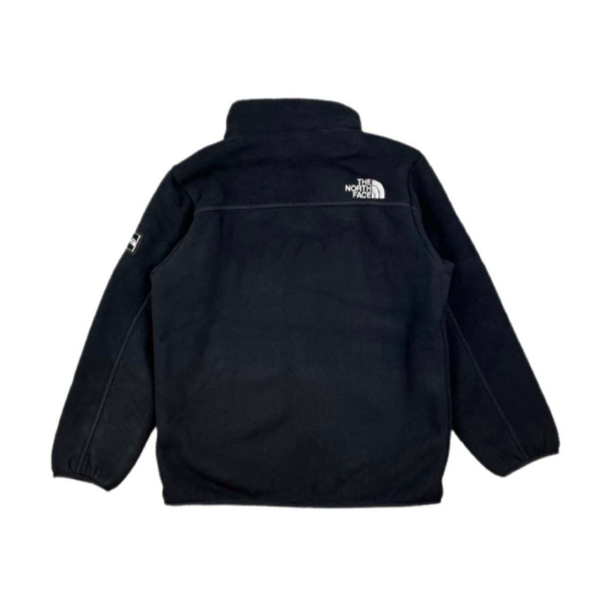 ザ ノースフェイス フリース ジャケット ボア 韓国 キッズ 刺繍ロゴ フルジップ アウター THE NORTH FACE KIDS JACKET 130cm 新品 未使用_画像4