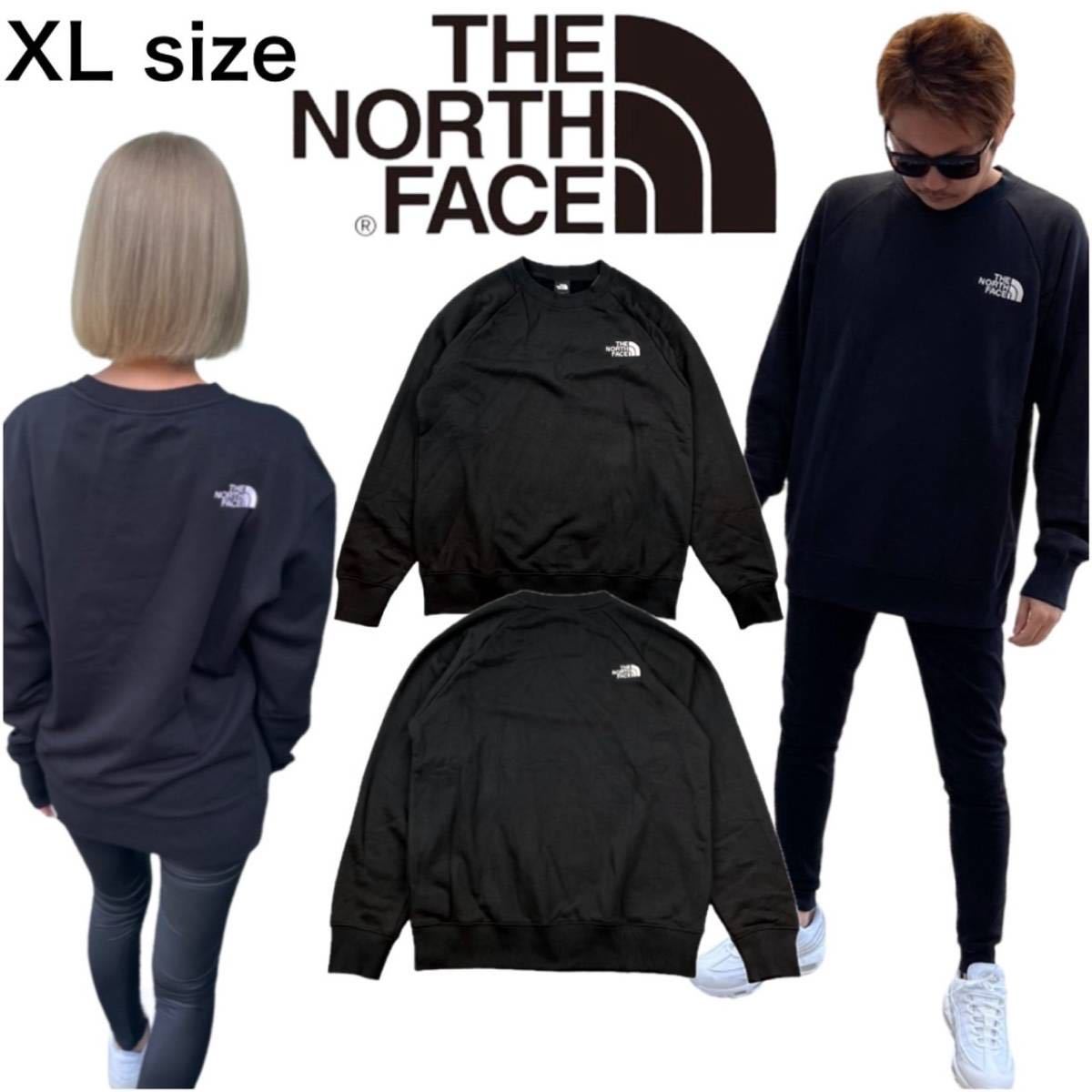ザ ノースフェイス トレーナー NF0A5GKZ スウェット プルオーバー 裏起毛 ブラック XLサイズ THE NORTH FACE M SIMPLE LOGO CREW 新品