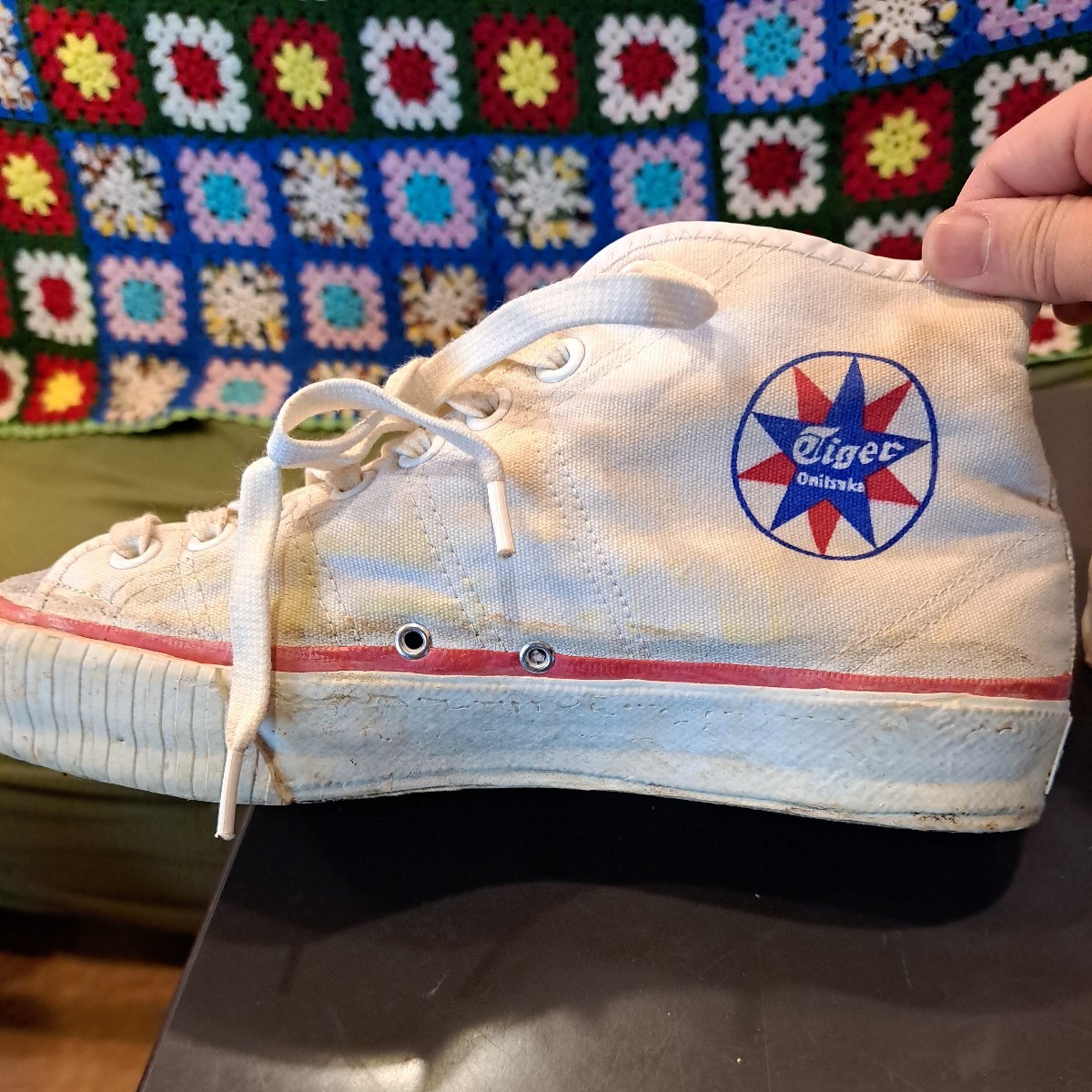 オニツカタイガー Onitsuka Tiger 60s 70s スニーカー ハイカット 25.5 アシックス 昭和レトロ 中古 バスケ の商品詳細 | JDirectItems Auction | One Map by FROM JAPAN オニツカタイガー Onitsuka Tiger 60s 70s スニーカー ハイカット 25.5 アシックス 昭和レトロ 中古 バスケ の商品詳細 | JDirectItems Auction | One Map by FROM JAPAN