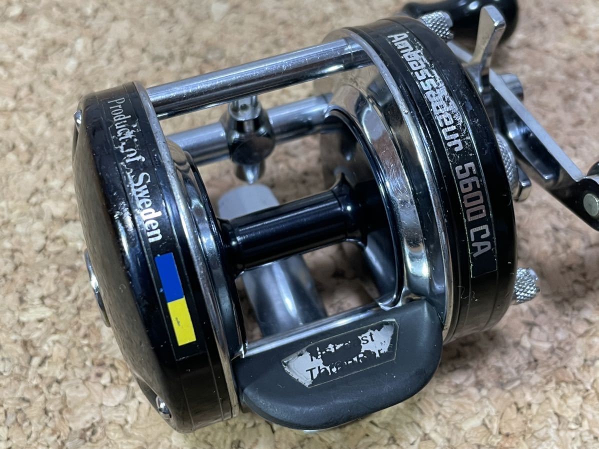 ☆即決!稀少 オールド アブ アンバサダー 5600CA 黒ベロ 良品 ☆即決!稀少 オールド アブ アンバサダー 5600CA 黒ベロ 良品