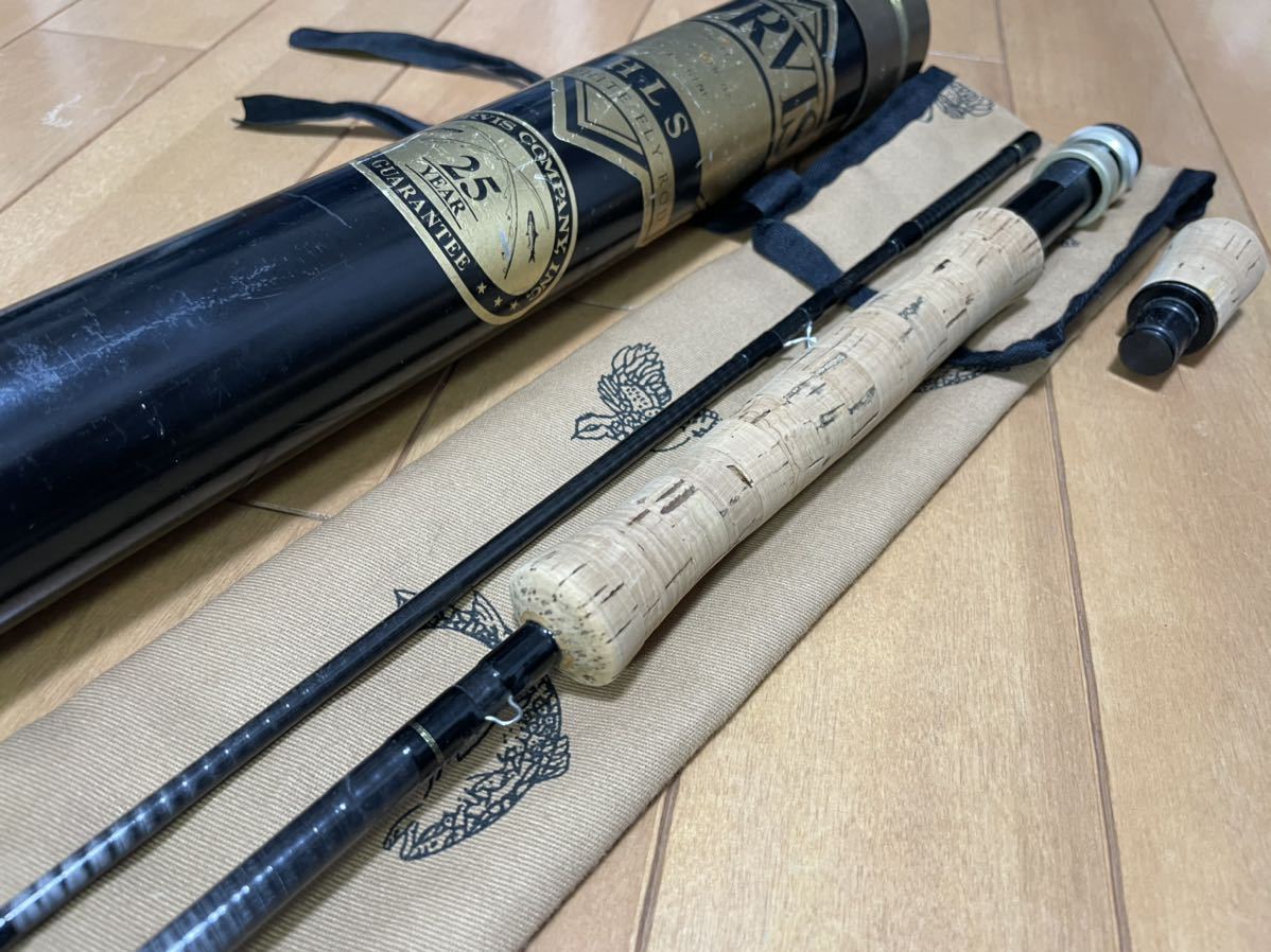 ★即決！ 稀少 オービス グラファイト HLS シューティングスター 9'0 #9 2pc 美品！ ORVIS Graphite SHOOTING STAR ケース 袋付き ★