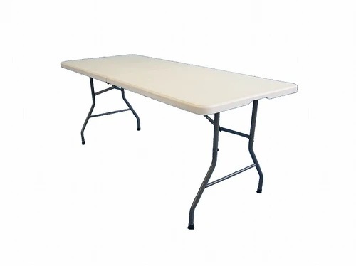 折りたたみ作業台１8０幅　大型ダイニングテーブル　フリーテーブル 汎用テーブル　折り畳みテーブル　白いテーブル_画像2