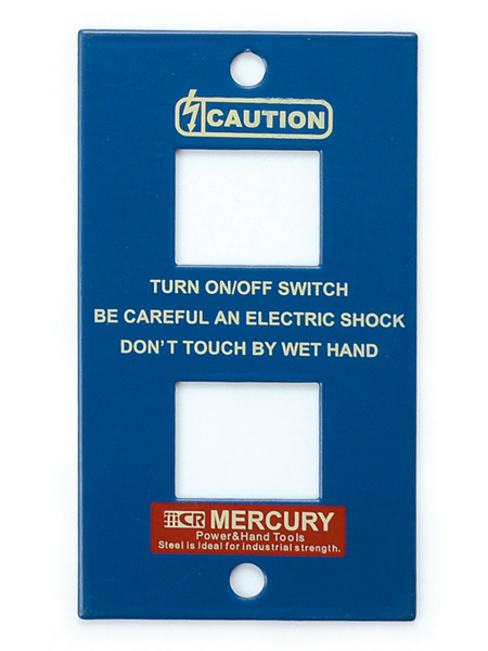  Mercury switch plate (2.) switch cover stylish outlet cover MERCURY steel made garage west coastal area manner interior 