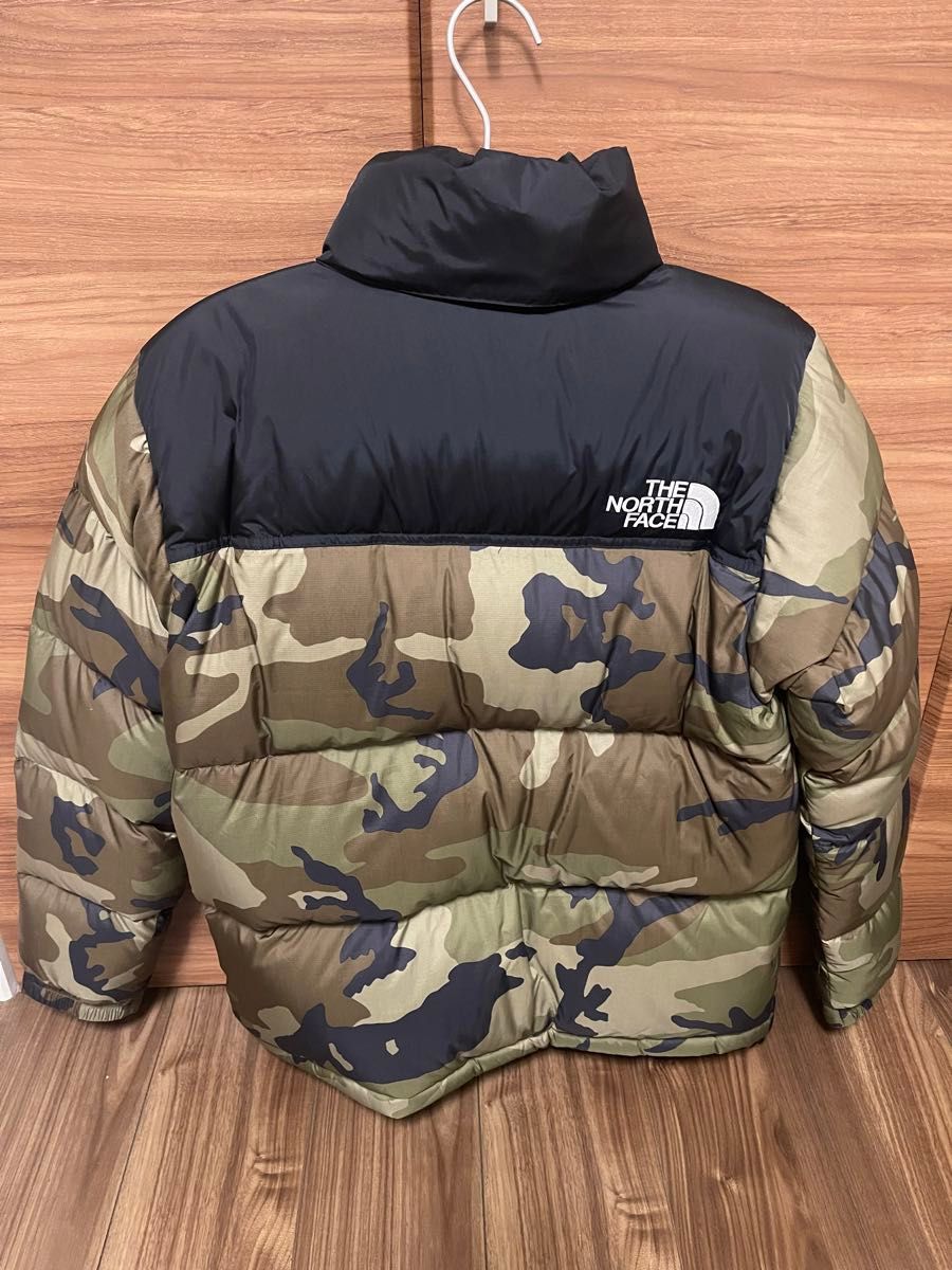 ノースフェイス THE NORTH FACE ダウンジャケット ヌプシ カモフラ 迷彩