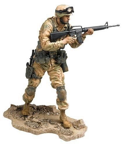 マクファーレンミリタリー◆MCFARLANE'S MILITARY REDEPLOYED ARMY DESERT INFANTRY