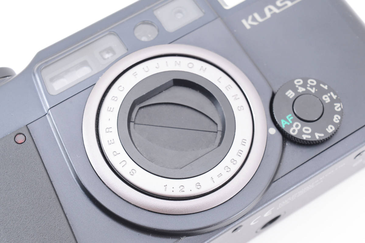 ★外観美品★ FUJIFILM フジフィルム KLASSE Professional クラッセ ブラック コンパクトフィルムカメラ #952_画像10