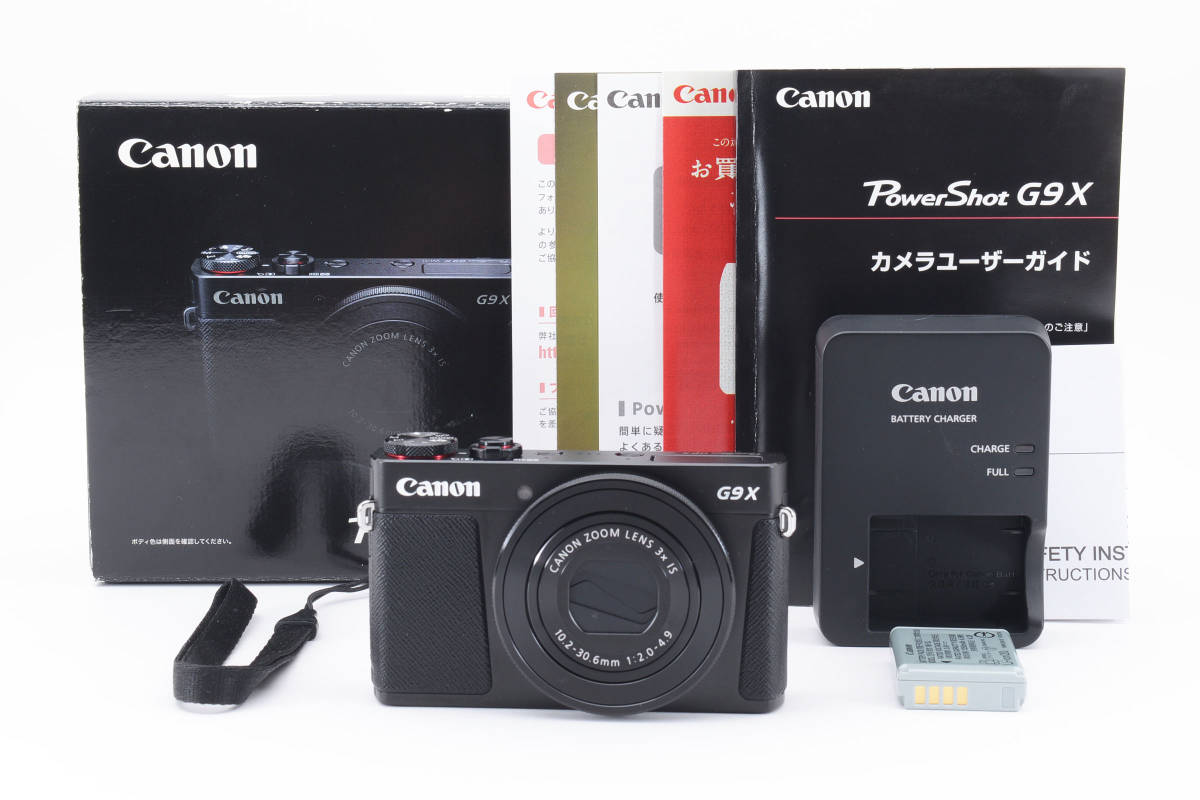 ★外観極上品★ Canon キャノン PowerShot G9 X パワーショット コンパクトデジタルカメラ #928_画像1