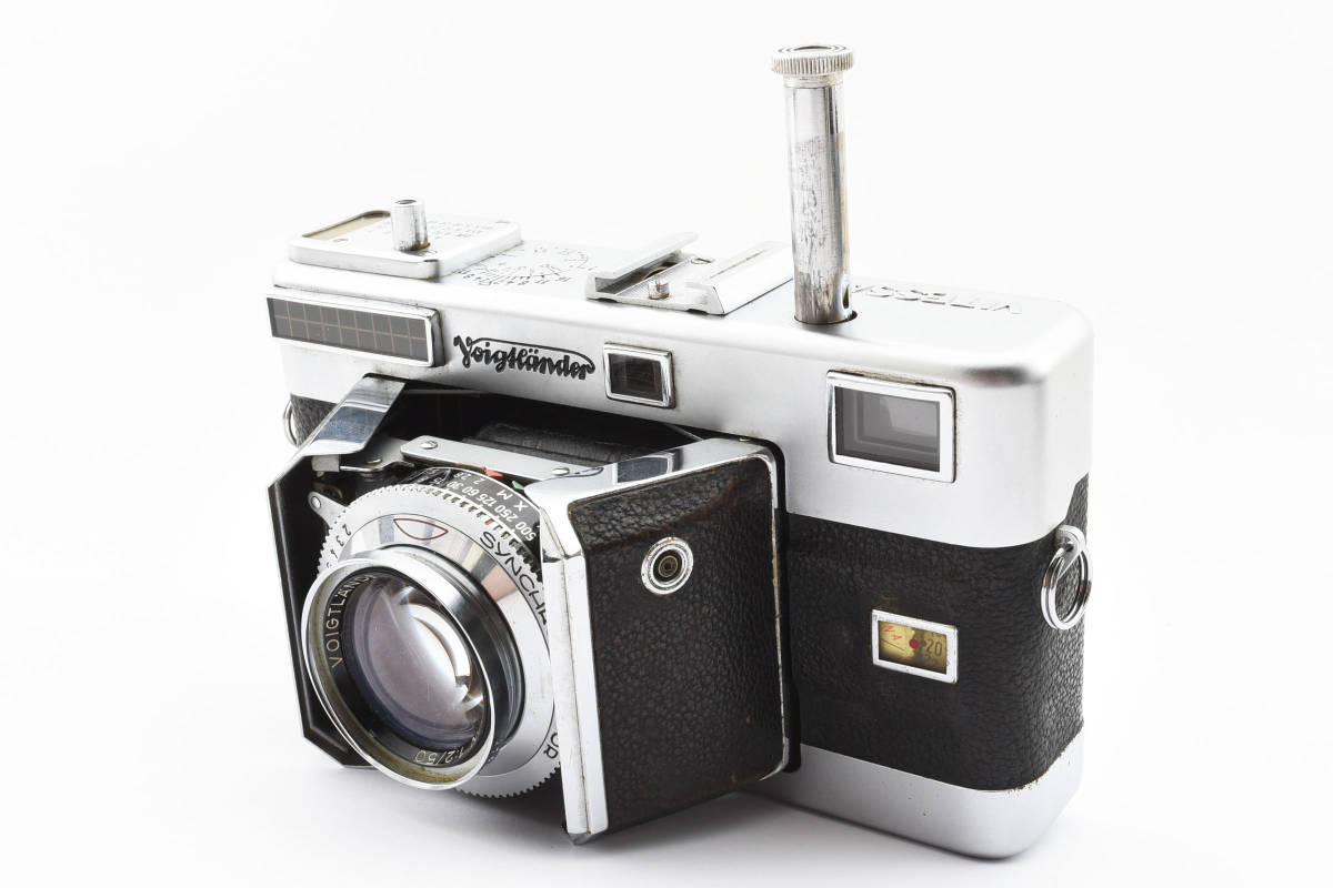 ★外観美品★ Voigtlander フォクトレンダー VITESSA ULTRON 50mm F2 ビテッサ 蛇腹 フィルムカメラ #1006_画像1