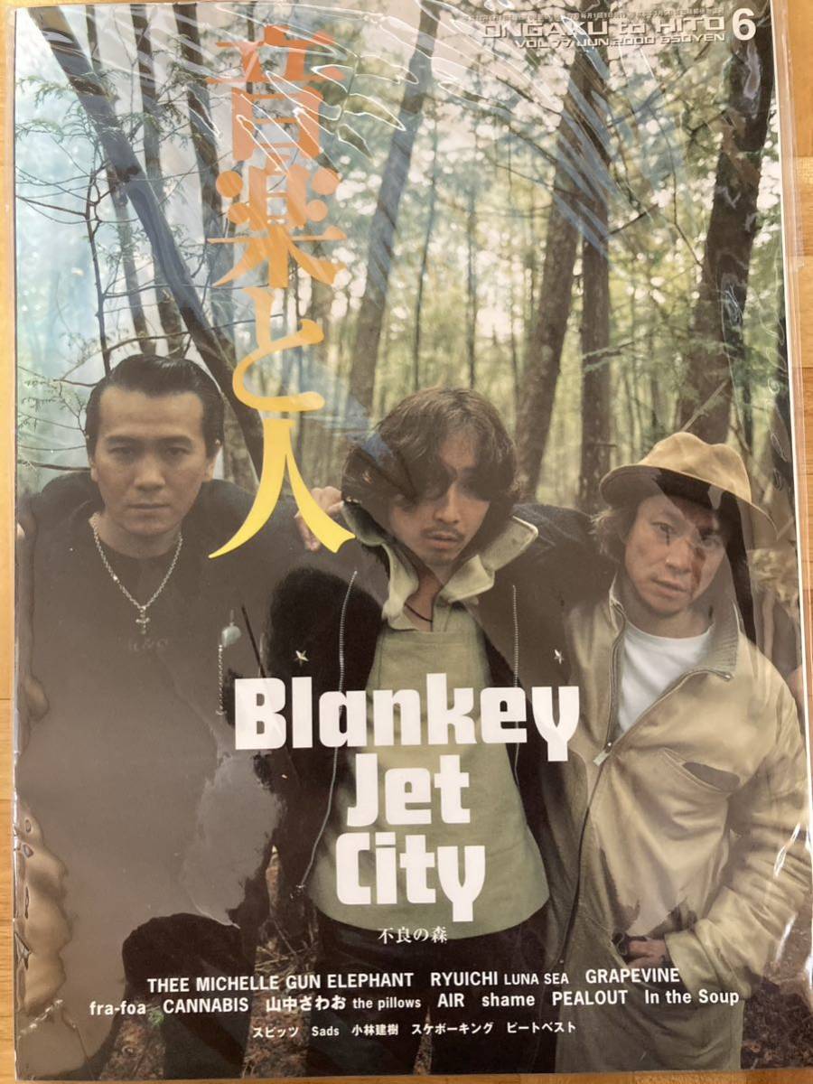 雑誌 音楽と人 Blankey Jet City THE MICHELLE GUN ELEPHANT GRAPEVINE LUNA SEA the pillows スピッツ チバユウスケ vol.77_画像1