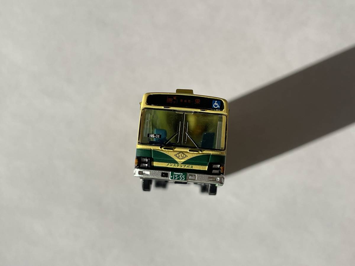 バスコレクション 名古屋市交通局市バス90周年2台セットバラ いすゞエルガノンステップ　バスコレ TOMYTEC 鉄道 模型_画像8