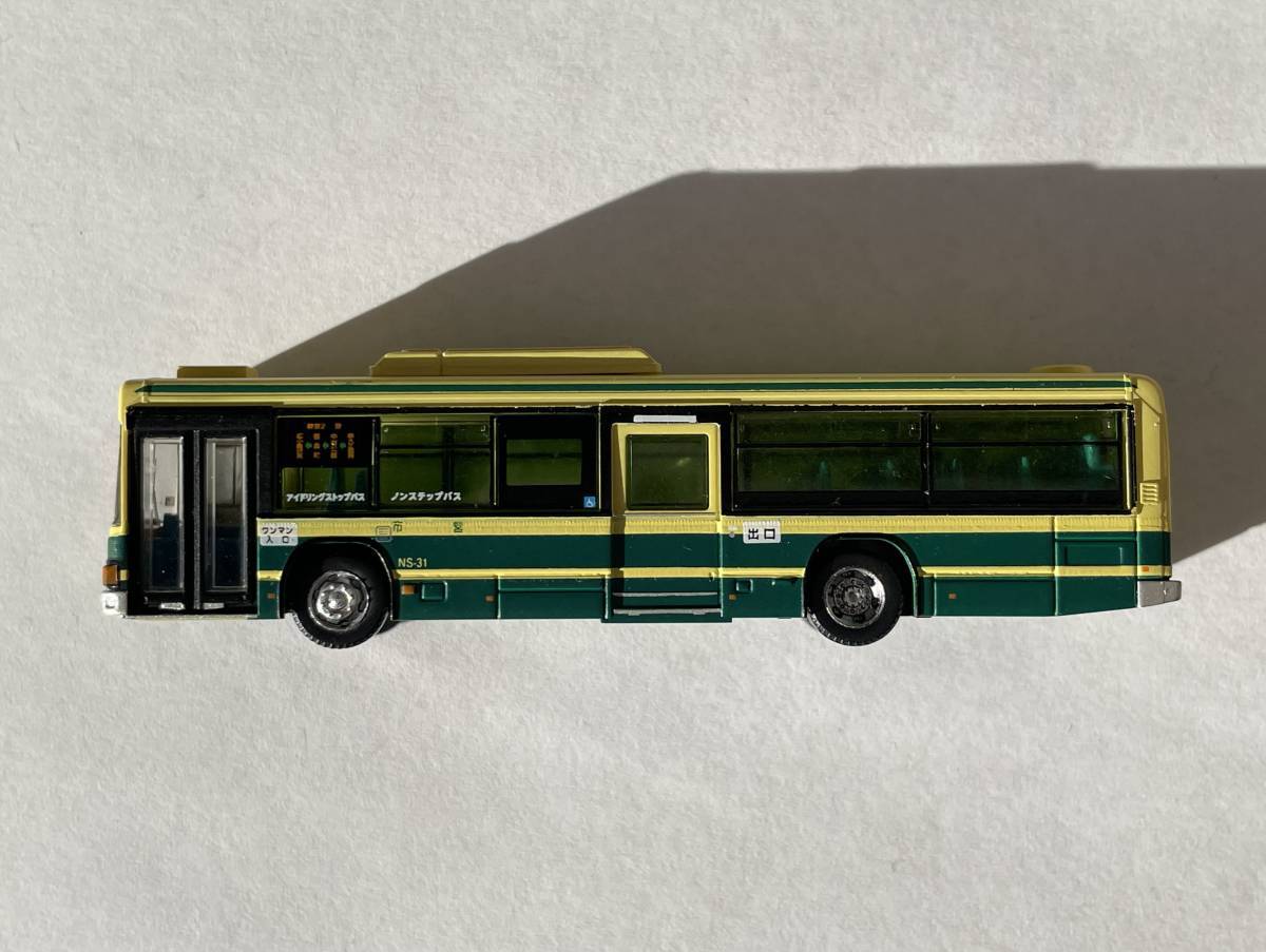 バスコレクション 名古屋市交通局市バス90周年2台セットバラ いすゞエルガノンステップ　バスコレ TOMYTEC 鉄道 模型_画像4
