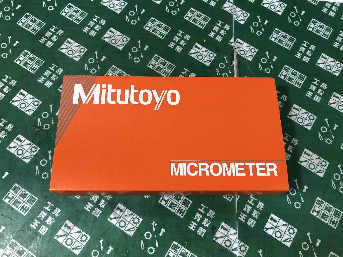 未使用中古品 測量工具 ミツトヨ Mitutoyo 直進式ブレードマイクロメーター BLM-25WB/0.4T 本体のみ 測量 計測 IT6DM9DHRA5W_画像5