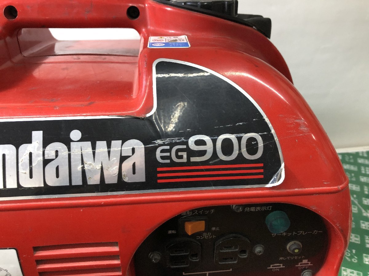 中古品 エンジン工具 新ダイワ エンジン発電機 EG900-B 本体のみ、アウトドア、屋外作業、ジェネレーター ITAP2Z5M81LV_画像3