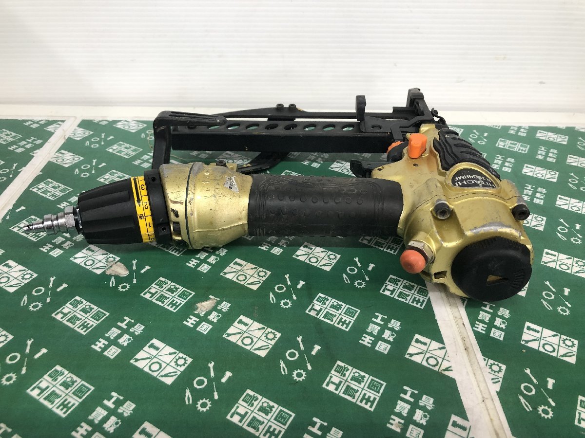 中古品 エア工具 HiKOKI ハイコーキ 38mm高圧フロア用タッカ 中古品 エア工具 HiKOKI ハイコーキ 38mm高圧フロア用タッカ