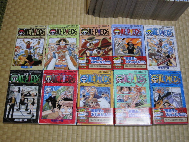 ☆中古美本☆ONE PIECE☆１～８４巻 +RED・BLUE 計８６冊☆ワンピース☆ジャンプコミックス☆尾田栄一郎☆集英社☆セット☆まとめて☆大量_画像2