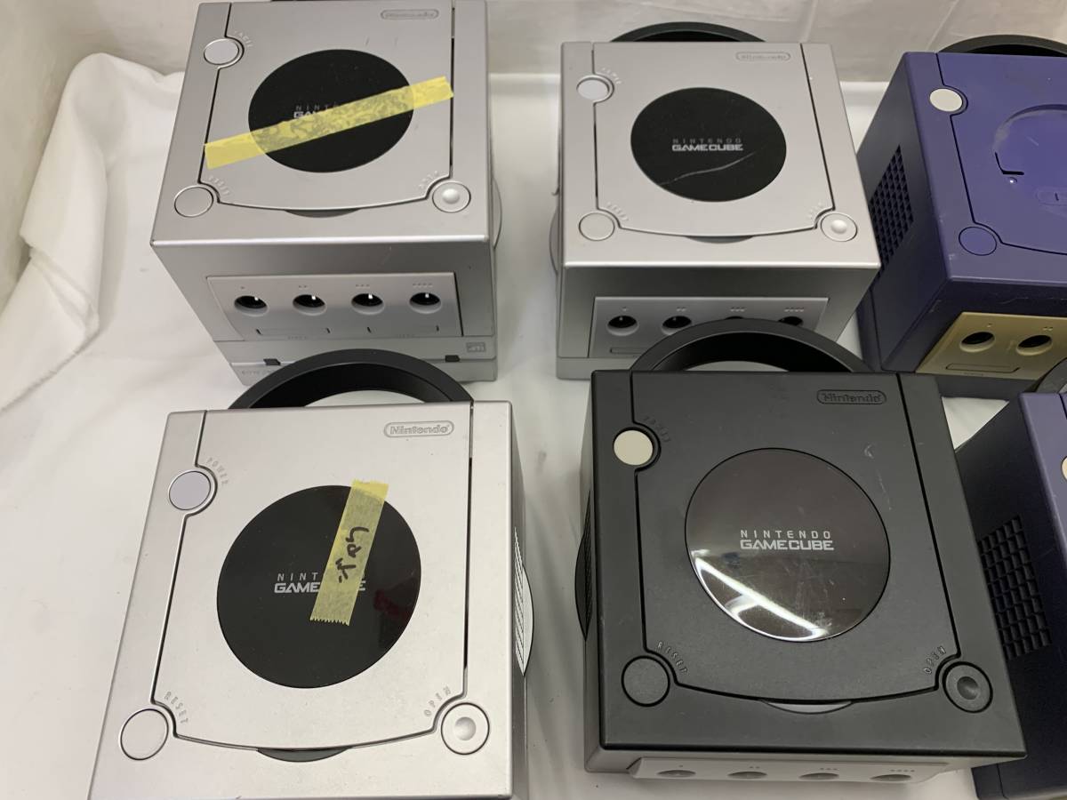 K130K◇44◇【 ジャンク 】 ゲームキューブ 本体 8台 まとめ売り Nintendo GAMECUBE_画像2