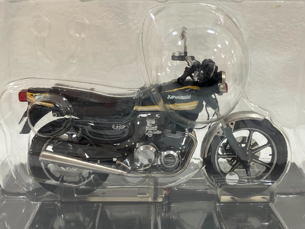 【N63988】MARUSAN　マルサン　Kawasaki　カワサキ　Z400FX　イエロー　バイク　詳細不明　中古品　現状品　ジャンク品_画像3