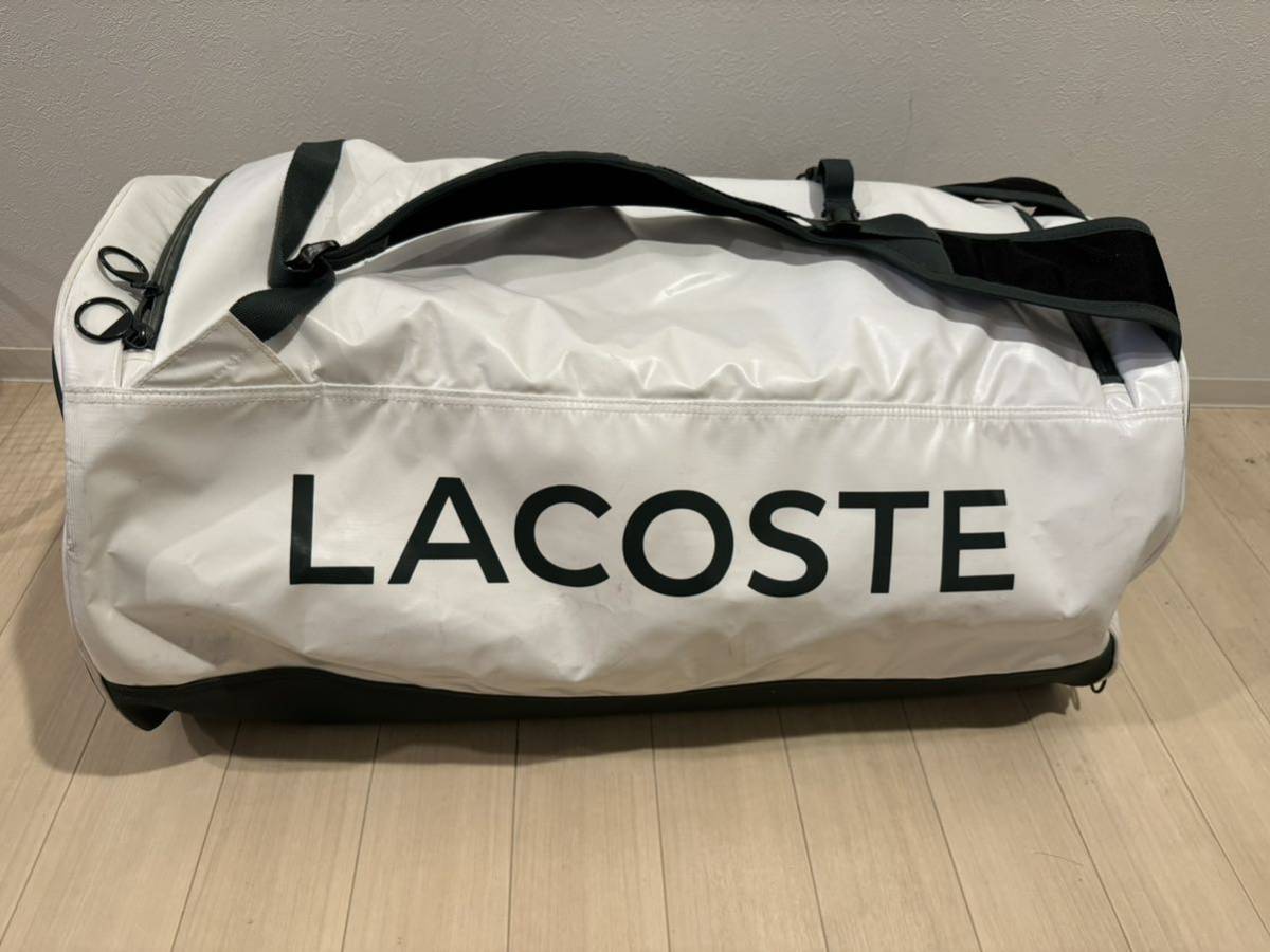 完売品　ラコステ テニス バッグ　Lacoste L20 Rackpack ラコステ L20 ラックパック　TLAB001_画像2