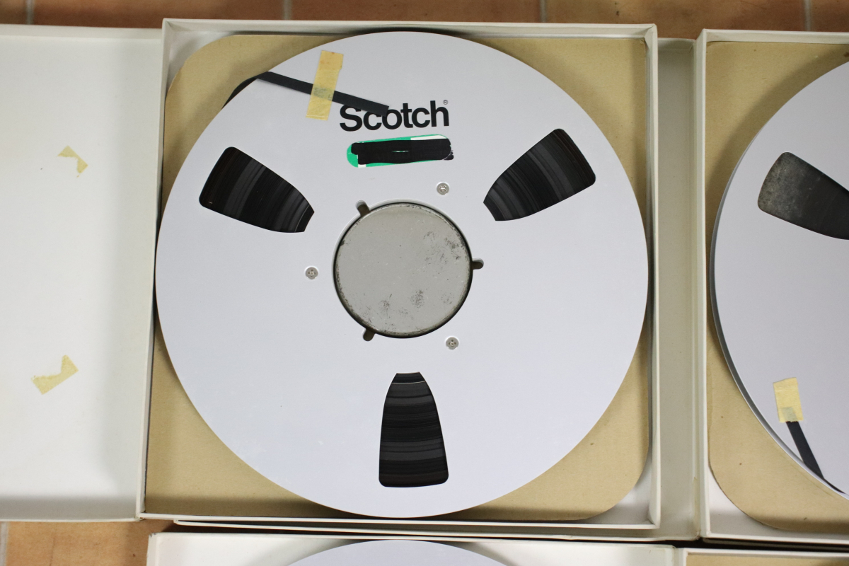 Scotch スコッチ 206 Studio Mastering Tape 6.3mm 762m 3M オープンリール 箱付き 5点まとめ 007JSEP45_画像3