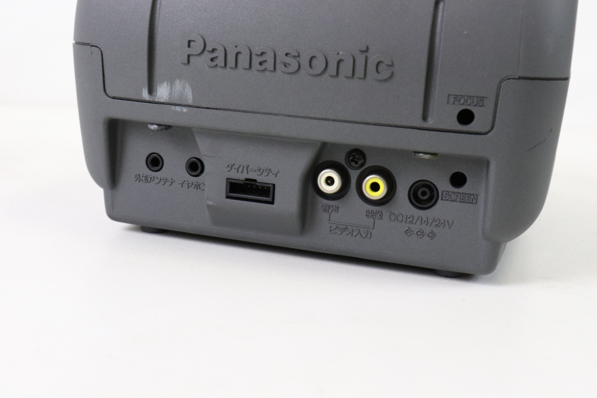 Panasonic TH-6U4 パナソニック 6型 ブラウン管 カラーテレビ アナログ ポータブルテレビ IC トランジスタ式 レトロ 008JYMQ07_画像5
