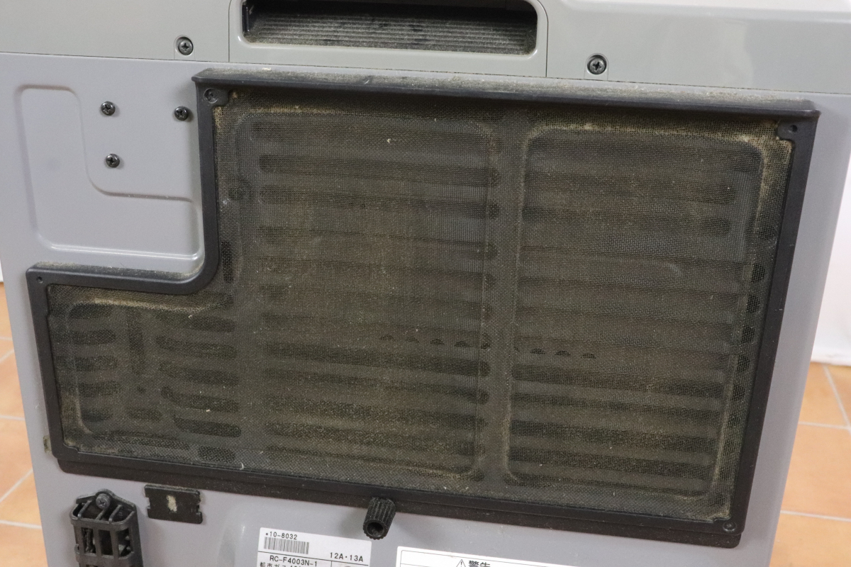 【通電OK】Rinnai RC-F4003N-1 リンナイ ガスファンヒーター ガスコード付き 暖房器具 006JHMH88_画像5