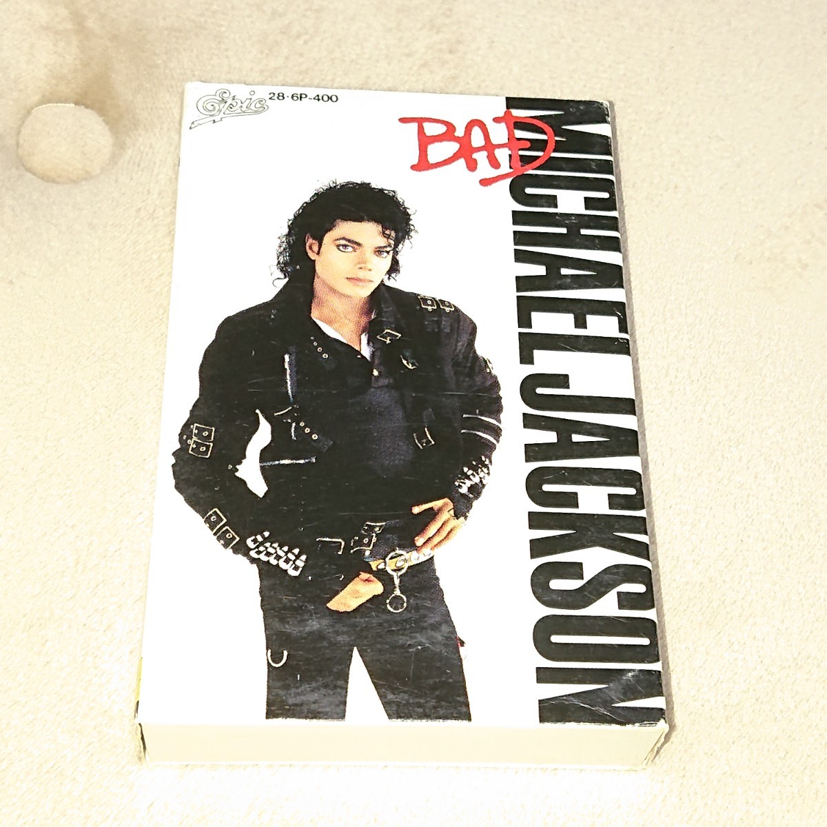 マイケル・ジャクソン BAD カセットテープ_画像1