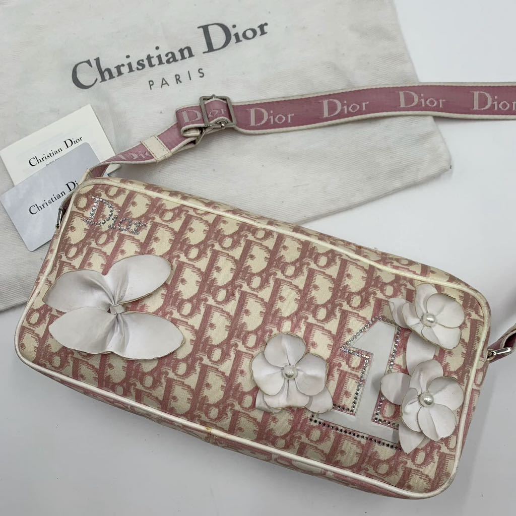 1円【入手困難品】Christian Dior ショルダーバッグ ボディ サコッシュ