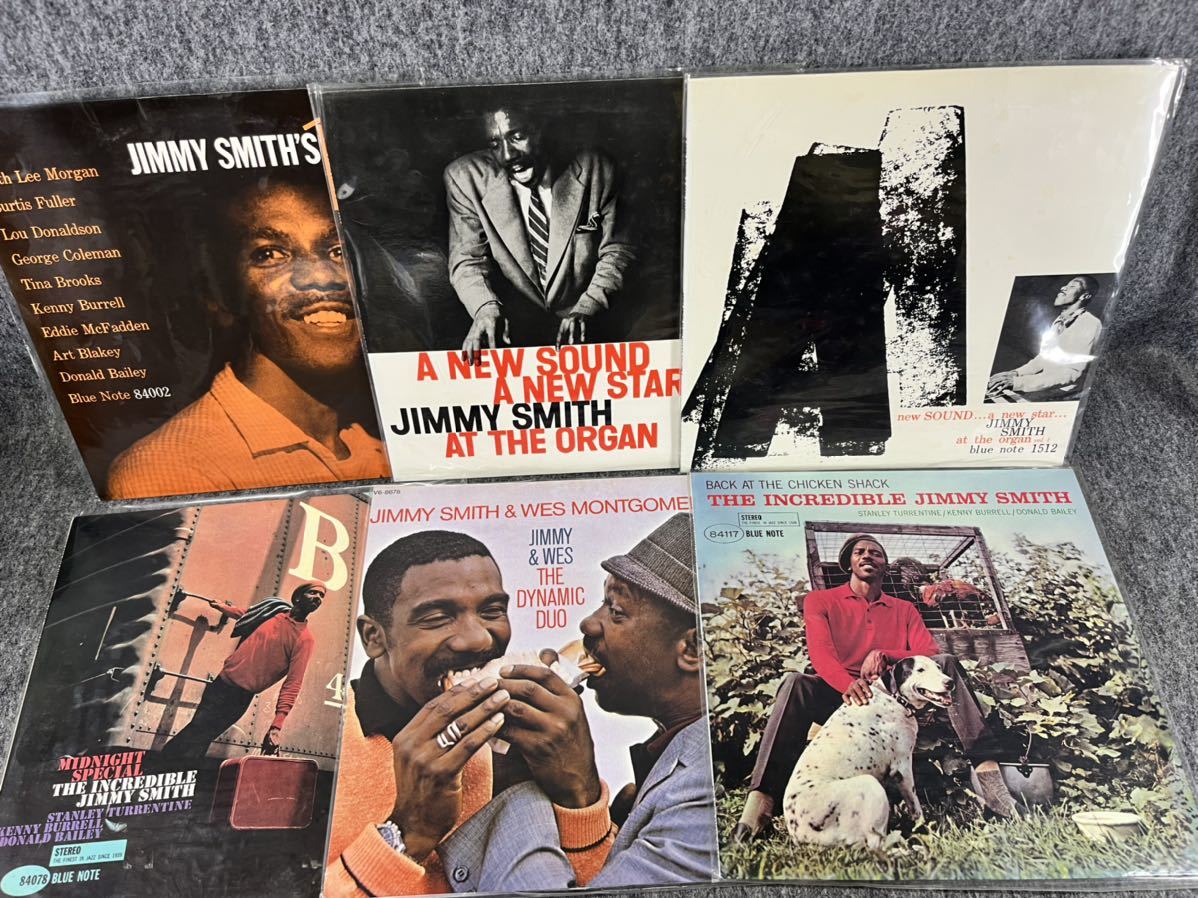 ジミースミス JIMMY SMITH ジャズLPレコードまとめセット BLUE NOTE 1512 1514 84078 84117 house party wes montgomery ブルーノートJAZZ_画像1