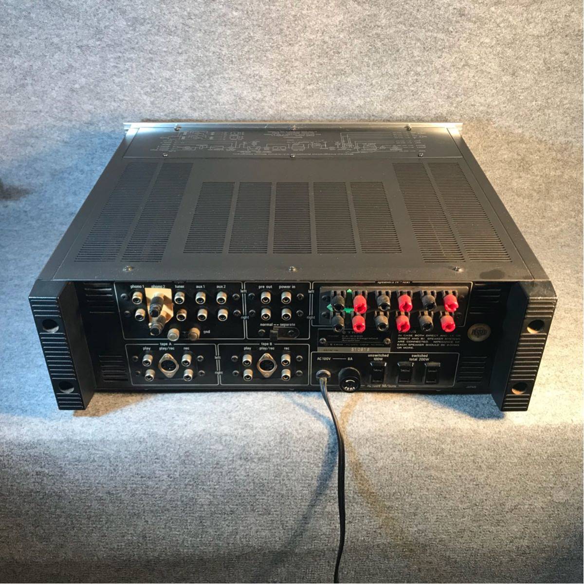  原文:TRIO トリオ プリメンインアンプ Stereo Integrated amplifier ka-9300 動作品 ステレオ オーディオ 