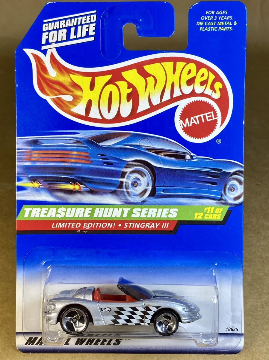 ☆ ホットウィール　トレジャーハント 1998年版 ☆ HOT WHEELS TREASURE HUNTS - STINGRAY III_画像1