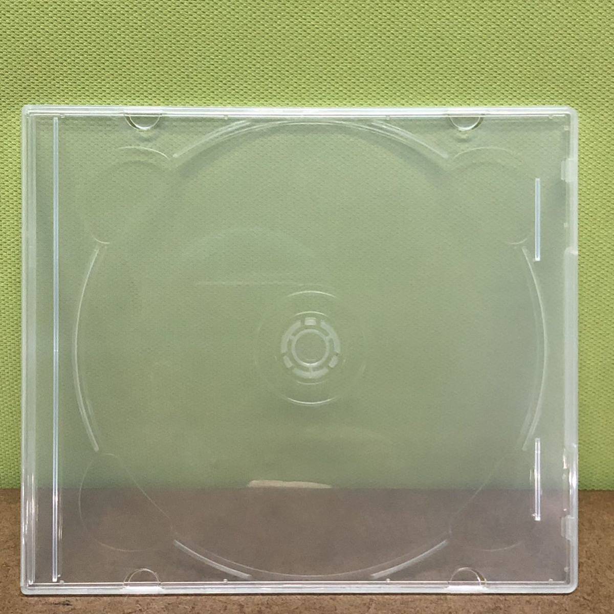 【未使用】CD DVD BD　薄型クリアプラケース　200個弱セット　収納トレイ　143×125×ｔ5_画像1