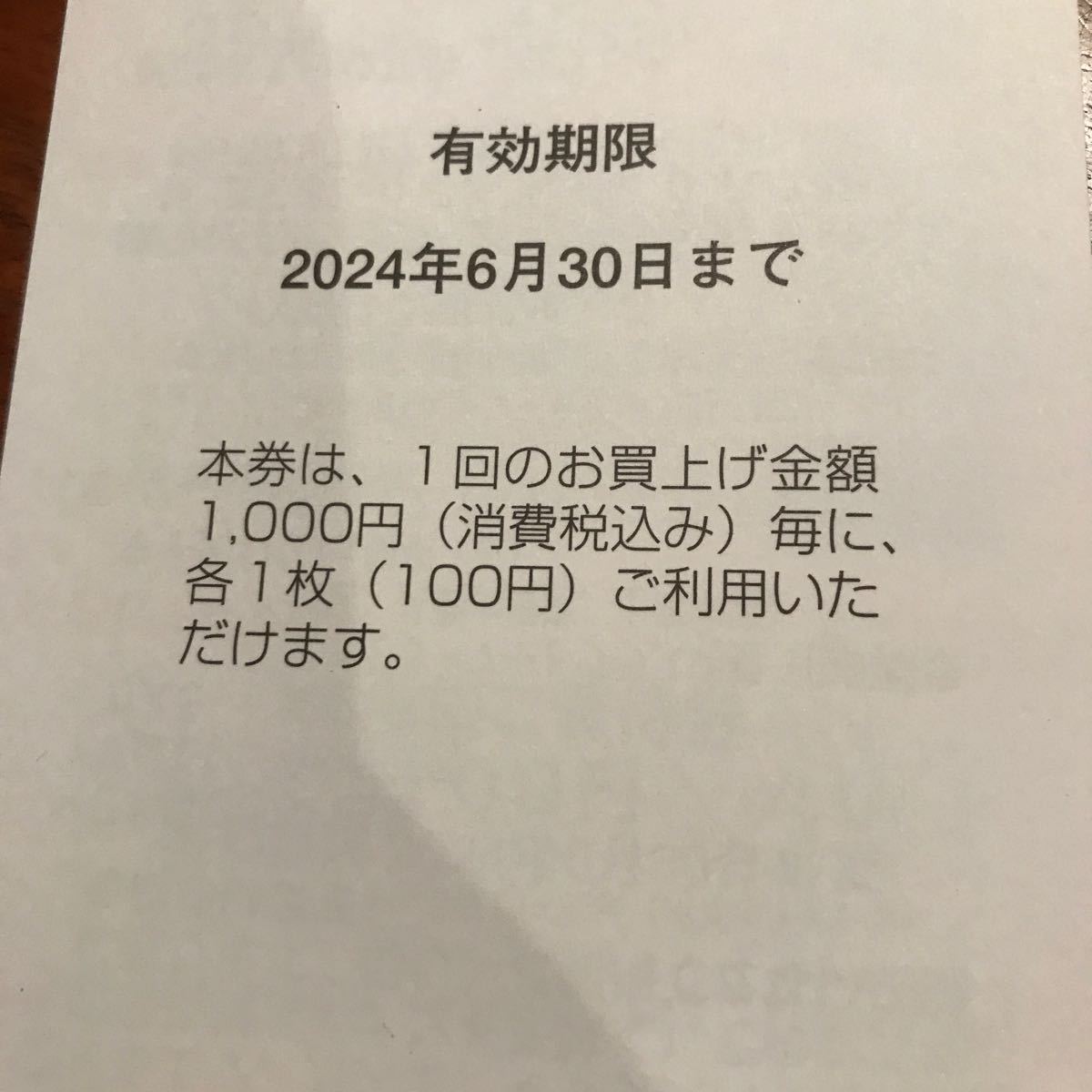 ユナイテッドスーパーマーケット 株主優待　優待券　　　　　　送料無料　３０００円分　マルエツ マックスバリュ カスミ _画像2