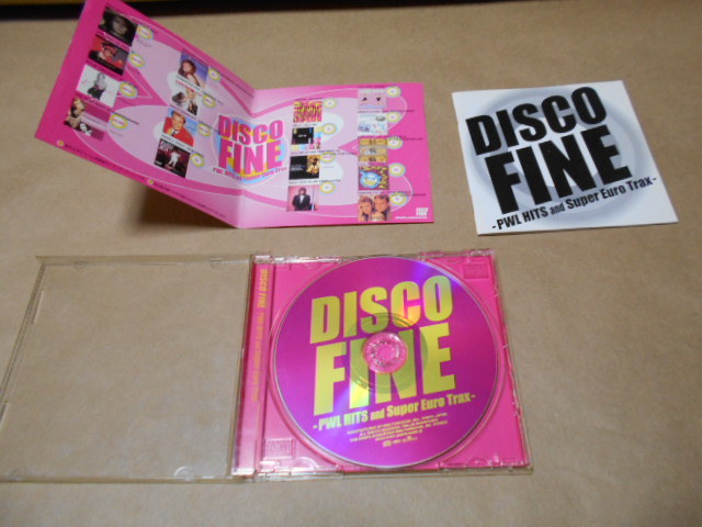 PWL HITS　CD　DISCO FINE　／リックアストリー：シニータ：カイリーミノーグ：バナナラマ：ドナサマー：ヘイゼルディーン：タコ：メラ_画像3