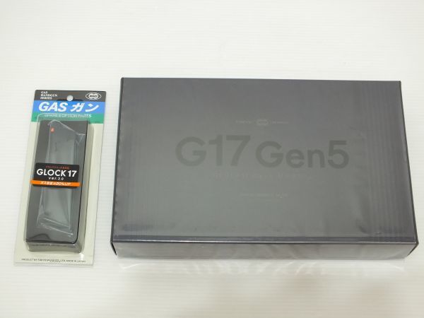 n2708 【未使用】 東京マルイ G17 Gen5 MOS グロック17 第5世代 ガスブローバック ハンドガン スペアマガジン付 [071-231228]_画像1