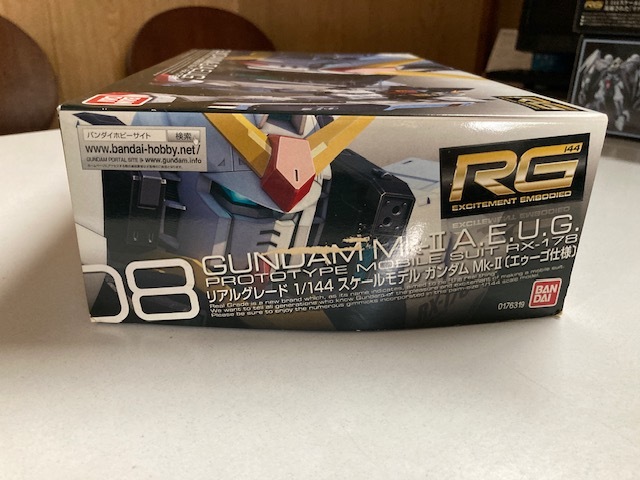 希少!!!未組立/RG 1/144 ガンダム Mk-II (エゥーゴ仕様) RX-178 _画像3